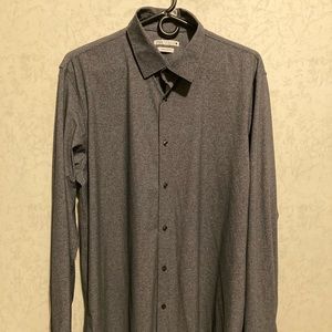 Zara long sleeve button down shirt. Dress shirt grey